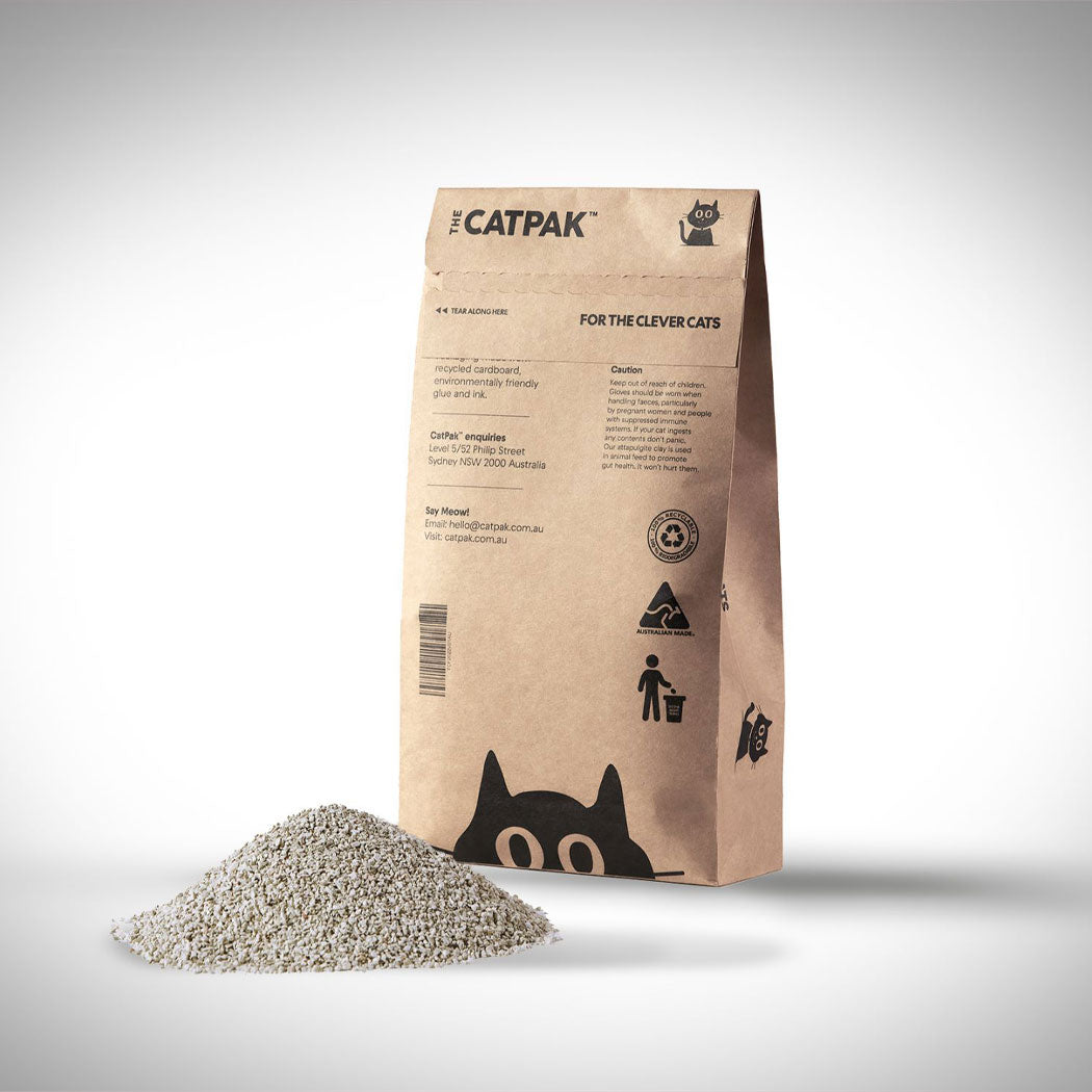 Portable Cat LItter Box 2x 3L Cat Litter 6Ltr With Box