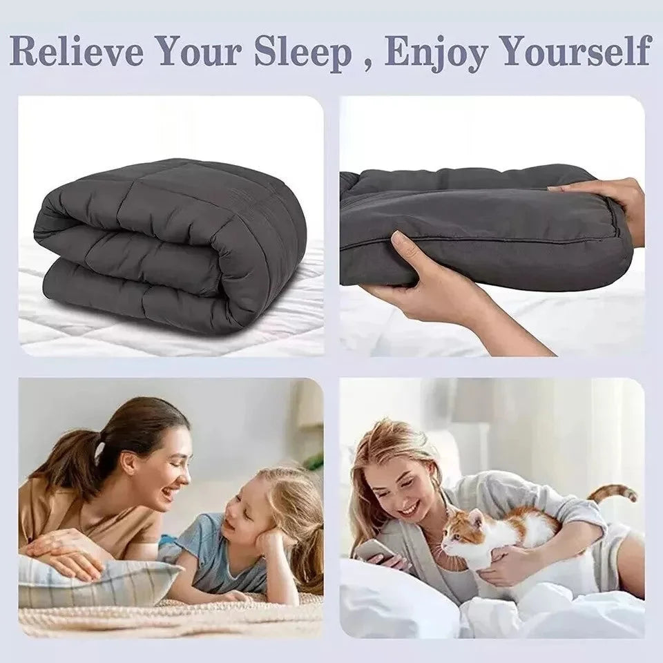 5CM Bedding Luxury Pillowtop Mattress Topper Mat Pad