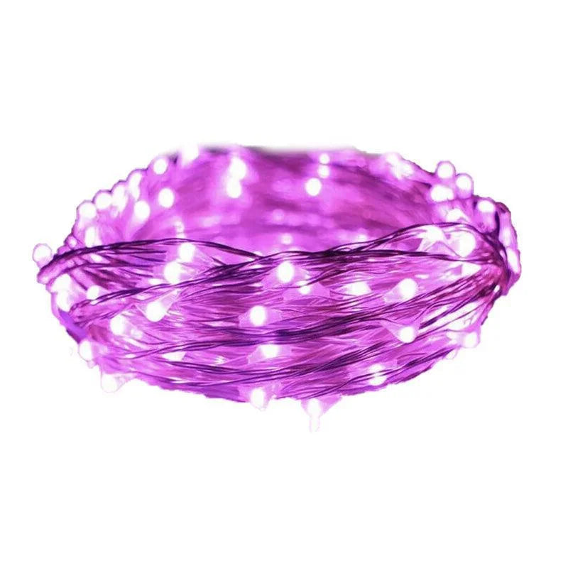 5M 10M 20M Usb Powered Copper Wire String Fairy Lights Xmas