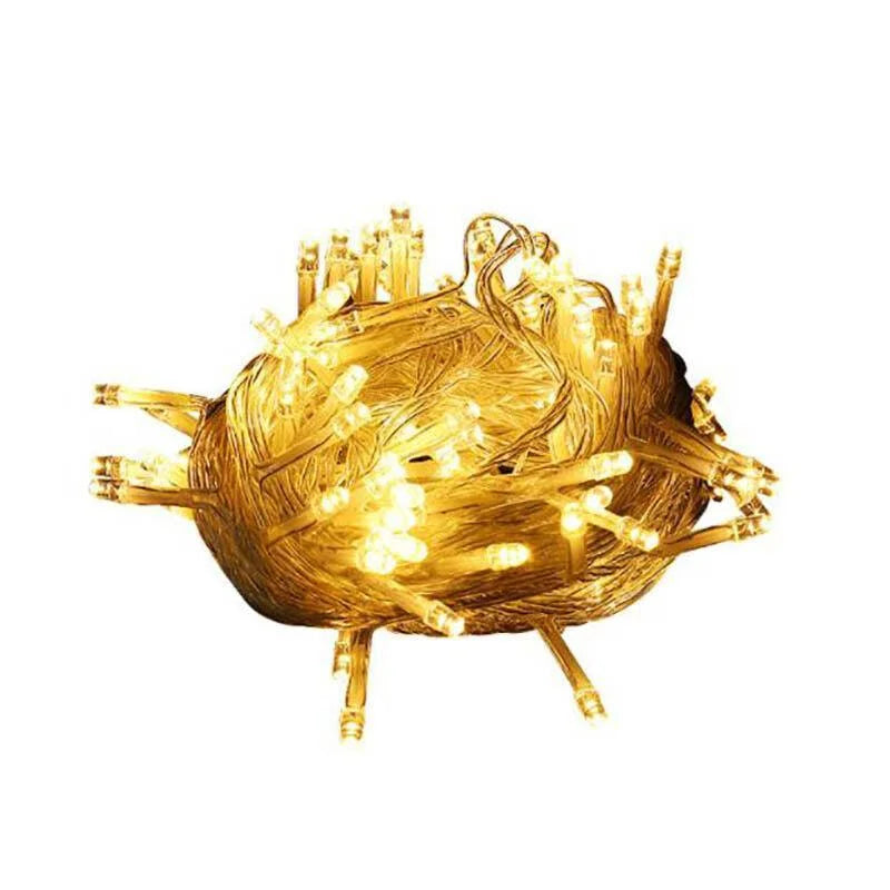 5M 50 Led Curtain Fairy String Lights Wedding Outdoor