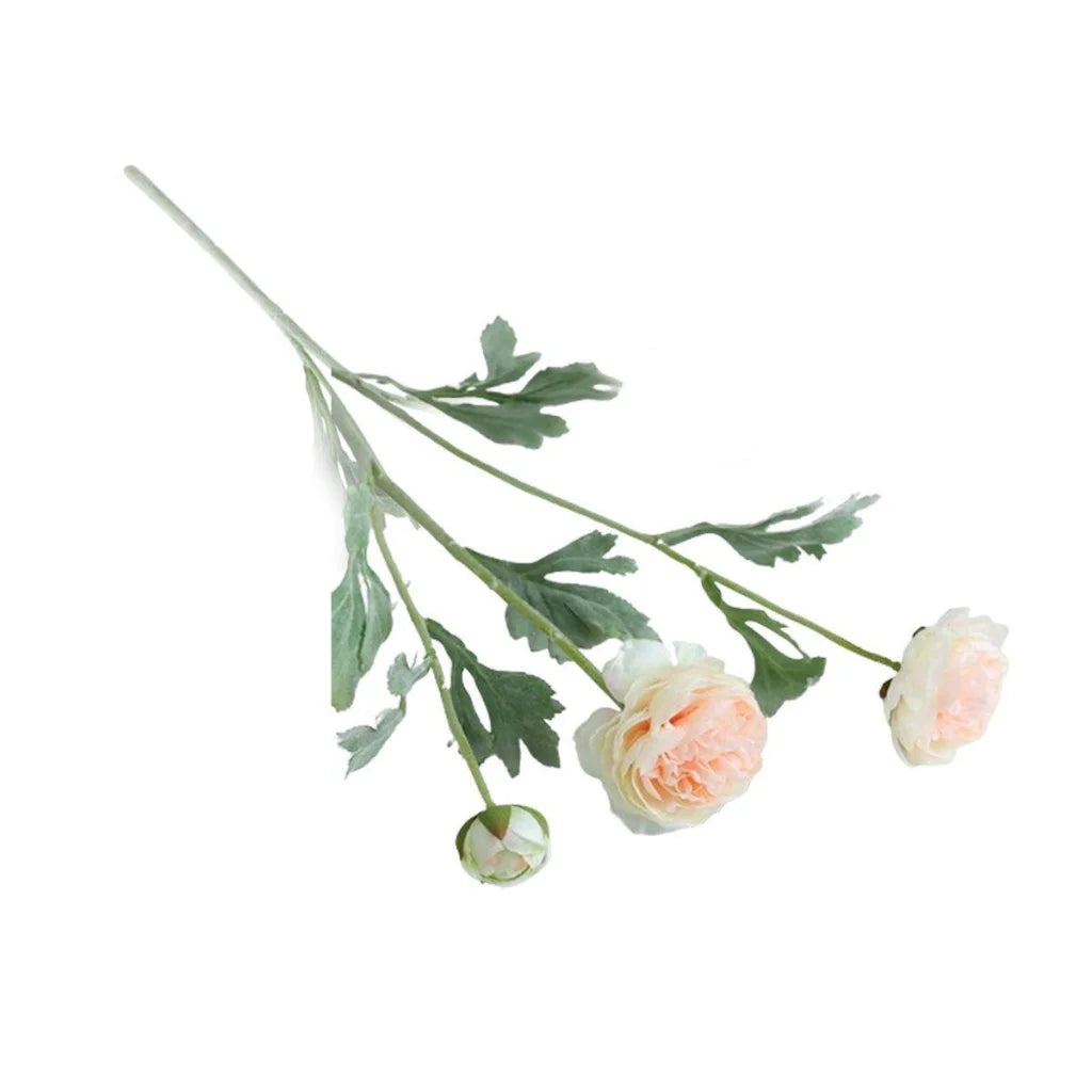 5pcs Artificial Peony Silk Flowers Bouquet Decor Faux