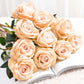 5pcs Artificial Silk Flower Fake Rose Bouquet Table Decor Champion - Premium