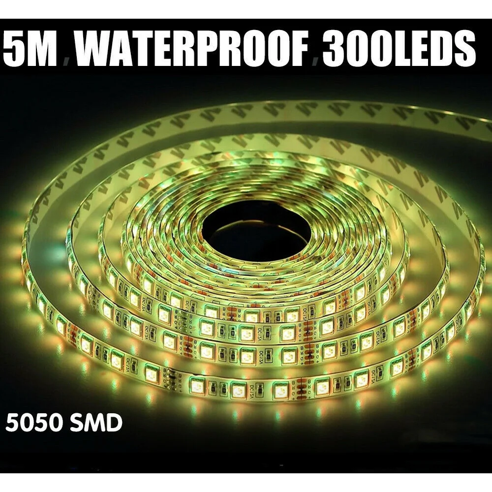 Rgb led strip with lights waterproof leds usb