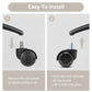 5X 2’’ Twin Wheel Office Chair Casters - Slient Smooth