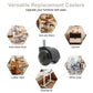 5X 2’’ Twin Wheel Office Chair Casters - Slient Smooth