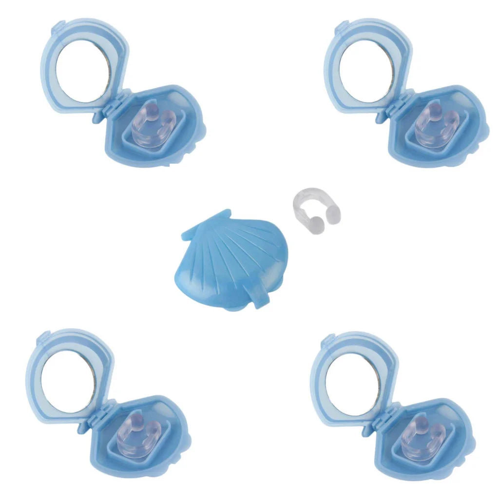5x Anti Snoring Aid Nose Clips - Silicone Sleeping