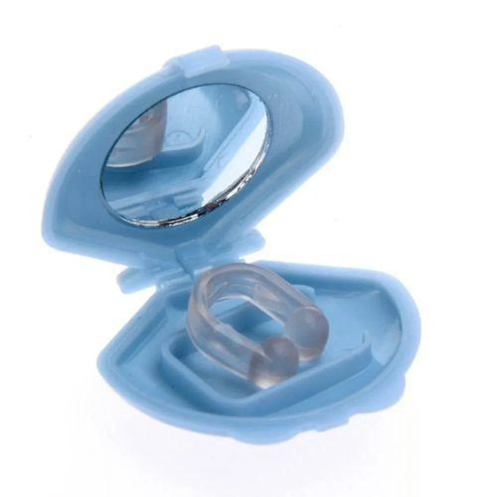 5x Anti Snoring Aid Nose Clips - Silicone Sleeping