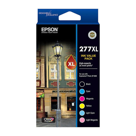 6 Ink Value Pack - EPSON 277XL