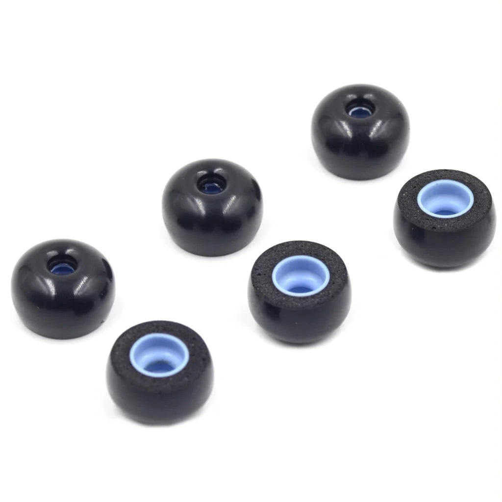 6-Pack Memory Foam Earplugs For Tws Wireless Headsets - Large-1915198275871444998