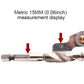 60 Degree Stainless Steel Thread Gauge - 30 Pcs - Tools >