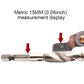 60 Degree Stainless Steel Thread Gauge - 51 Pieces - Tools