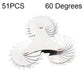60 Degree Stainless Steel Thread Gauge - 51 Pieces - Tools