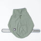 60# Green Waterproof Reflective Dog Raincoat for Small