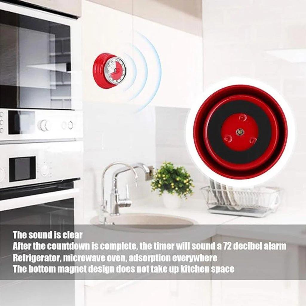 60 Minutes Visual Analog Timer Countdown Clock Time