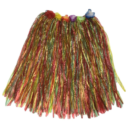 60cm HAWAIIAN HULA SKIRT Tropical Costume Dress Lei Grass
