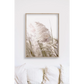 60cm x 90cm Pampas Grass 2 Sets Wood Frame Canvas Wall Art