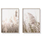60cm x 90cm Pampas Grass 2 Sets Wood Frame Canvas Wall Art