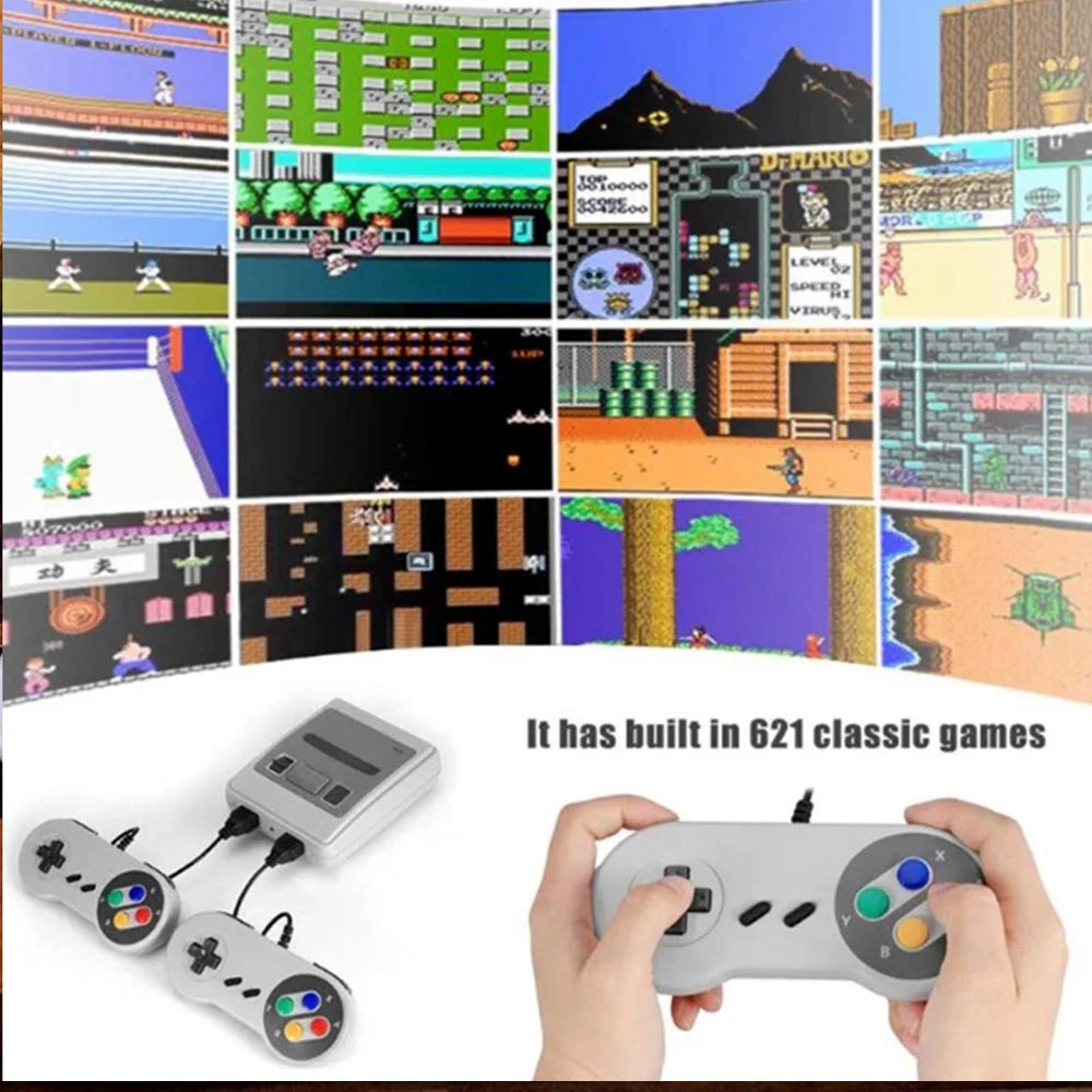 621-in-1 Retro Classic Mini Handheld Game Console with HDMI