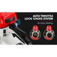 62CC Petrol Commercial Chainsaw 20 Bar E-Start Pruning