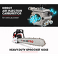 62CC Petrol Commercial Chainsaw 20 Bar E-Start Pruning