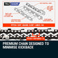 62CC Pole Chainsaw Hedge Trimmer Saw Brush Cutter Whipper