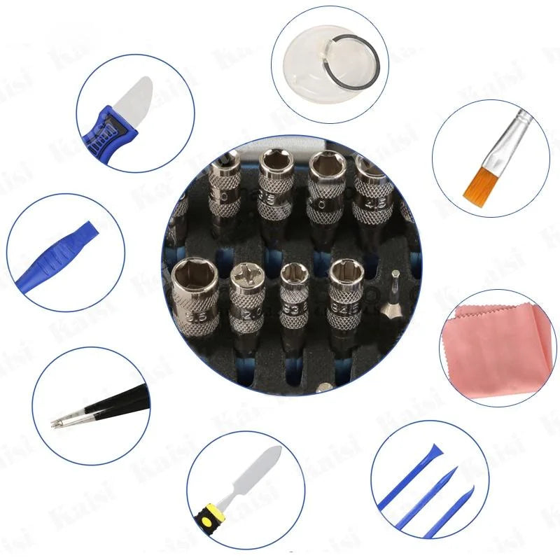 63-In-1 Magnetic Precision Screwdriver Set For Phone Repair-1915198330804244483
