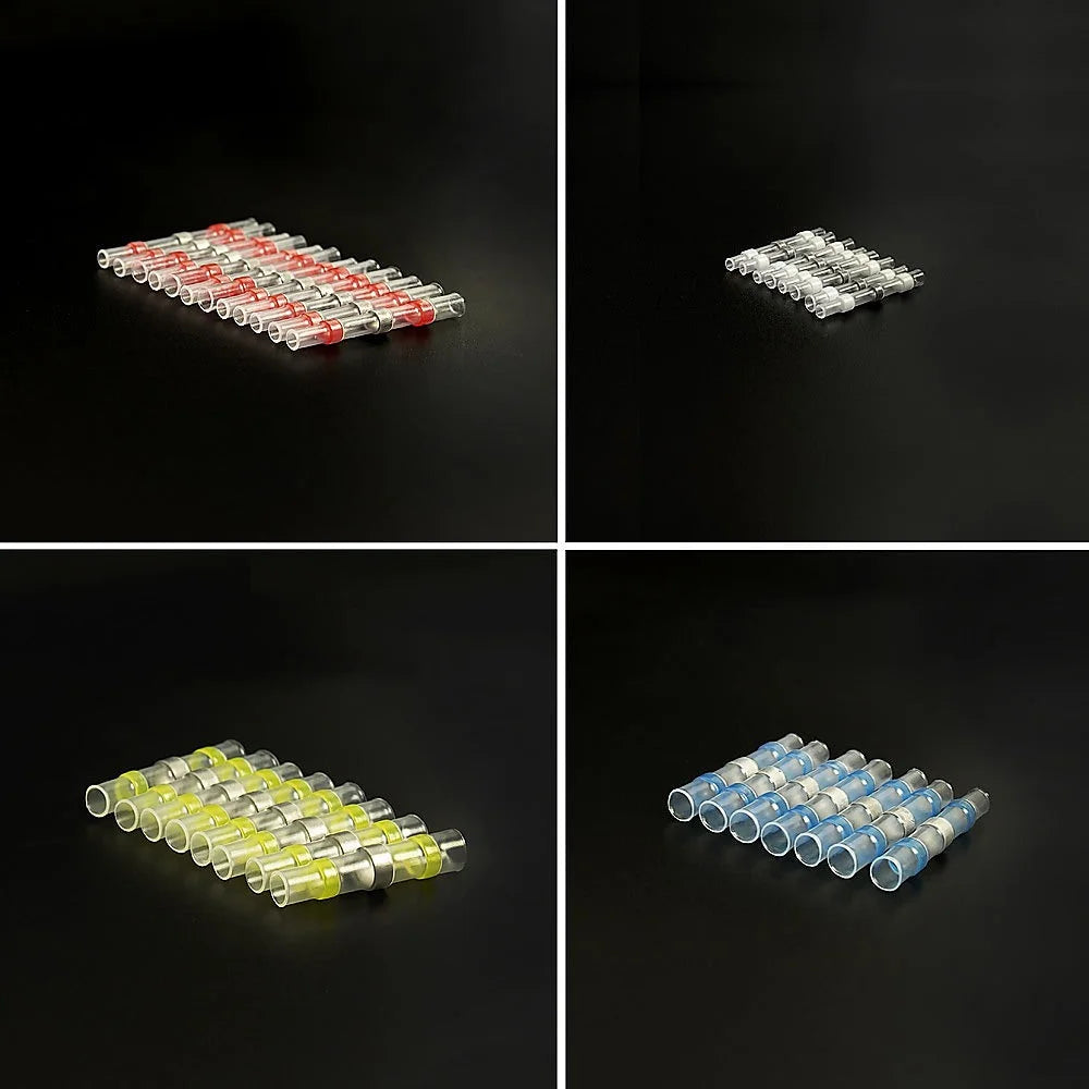 630pc Set Mixed Heat Shring Solder Seal Butt Wire