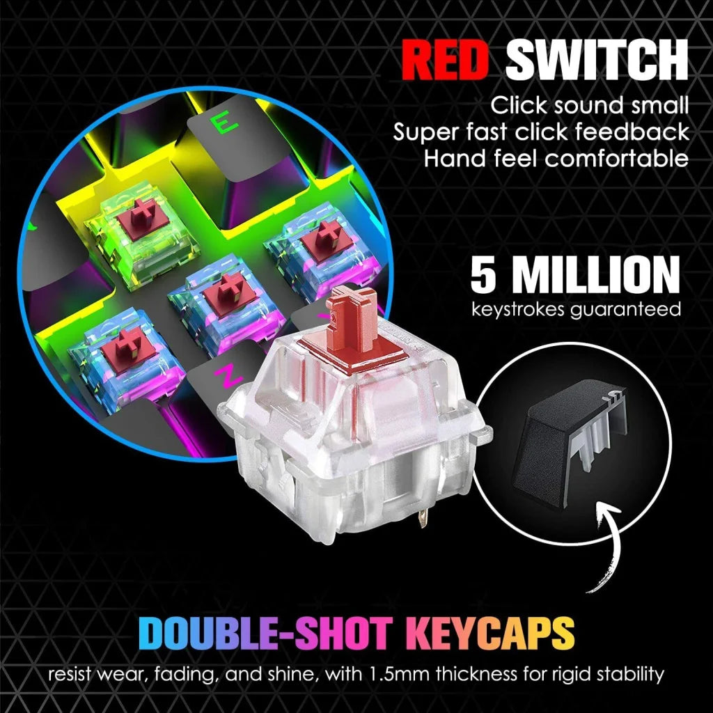 Black keys layout design for household use