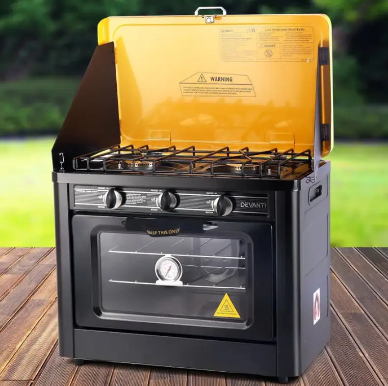 Master Outdoor Cooking with the Devanti Portable Oven