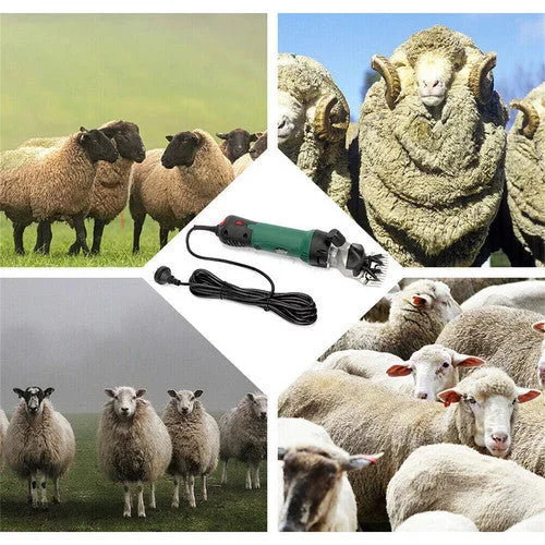 690W Electric Sheep Shears 2400R/Min 6 Speed Grooming Kit