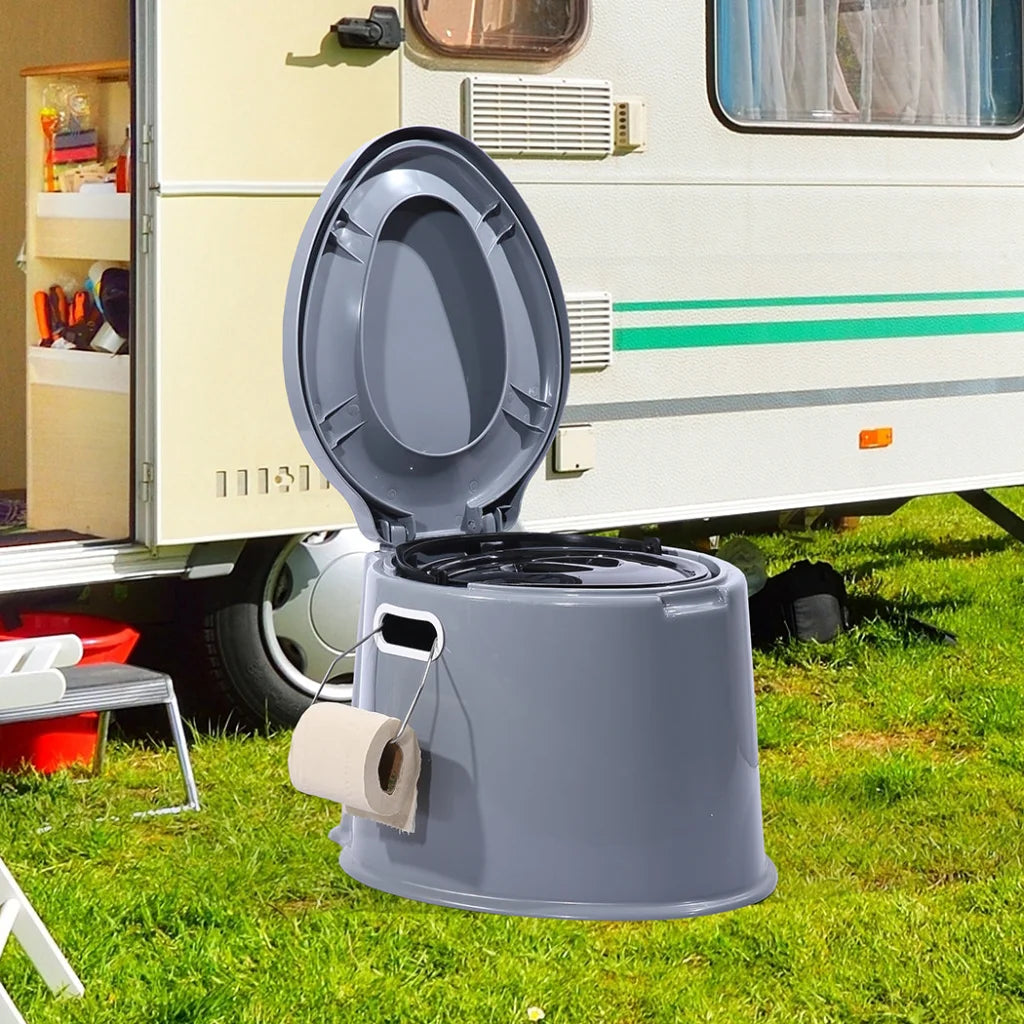 6L Camping Toilet Outdoor Portable Potty 423