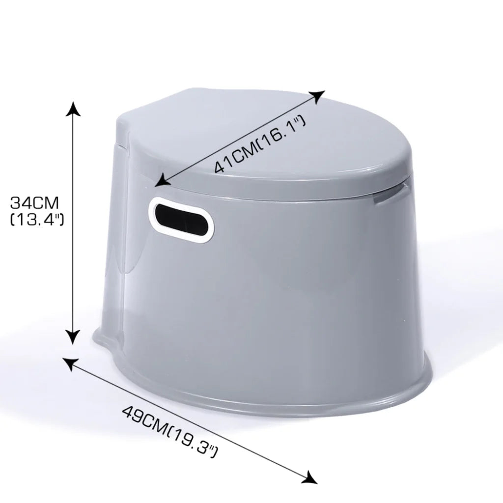 6L Camping Toilet Outdoor Portable Potty 834