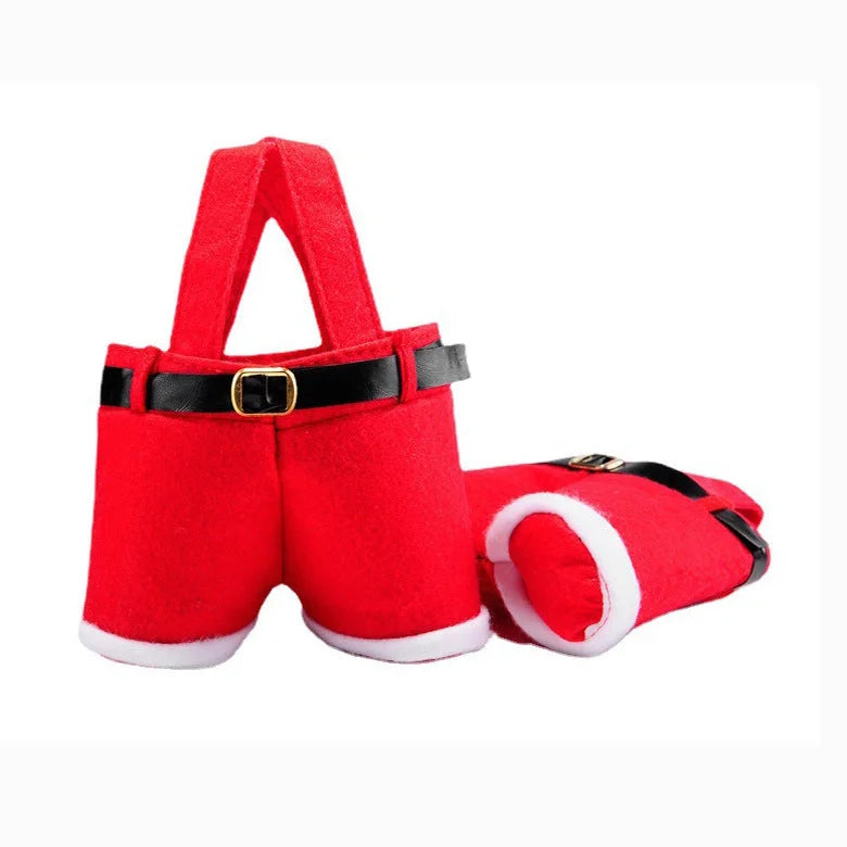 6pcs Big one Christmas Decoration Supplies Christmas Pants