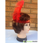 6x 1920s FLAPPER HEADBAND Headpiece Feather Sequin