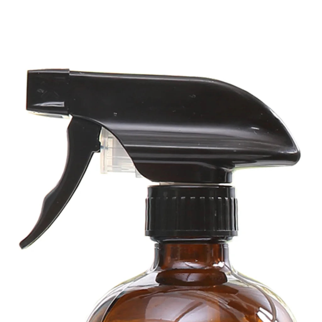 Set Of Six 500ml Amber Glass