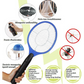 6x BUG ZAPPER RACKET Fly Mosquito Pest Swatter Net Racquet
