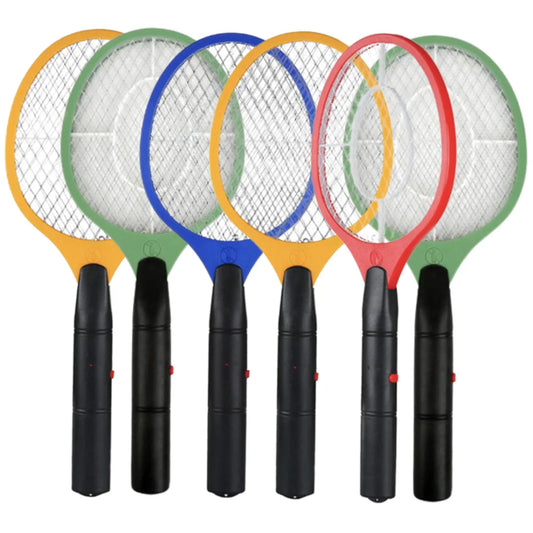 6x BUG ZAPPER RACKET Fly Mosquito Pest Swatter Net Racquet