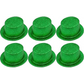 6x Glitter Top Hat Fancy Party Plastic Costume Tall Cap Fun
