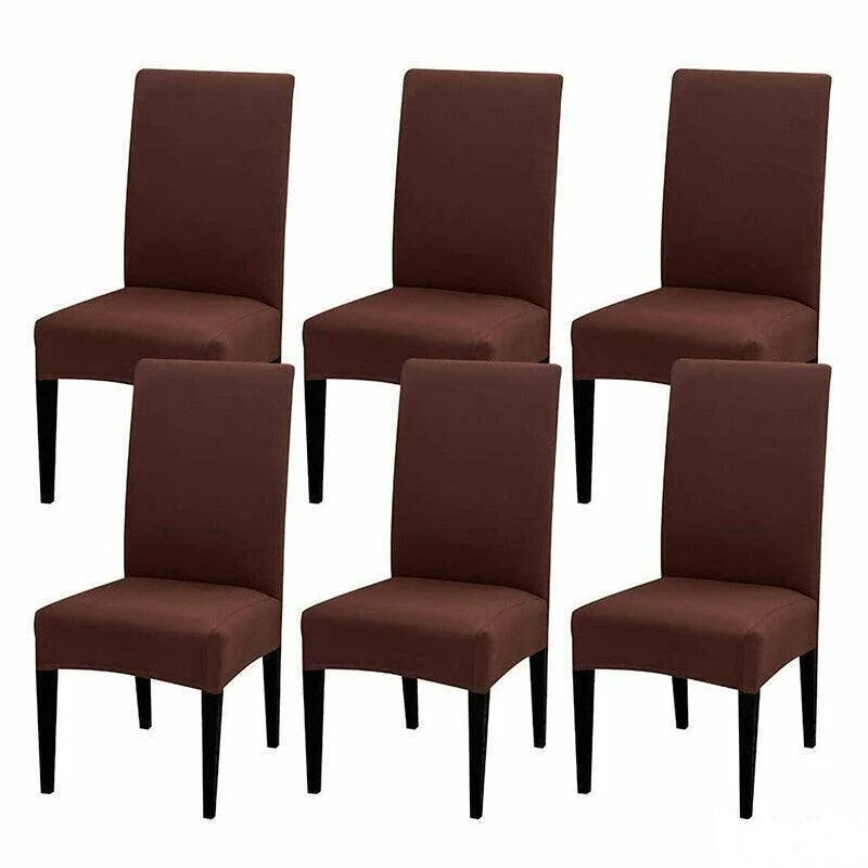 6X Stretch Chair Cover Seat Covers Spandex Washable Banquet
