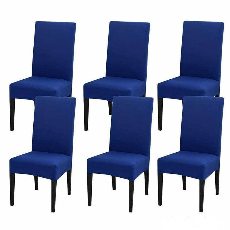 6X Stretch Chair Cover Seat Covers Spandex Washable Banquet