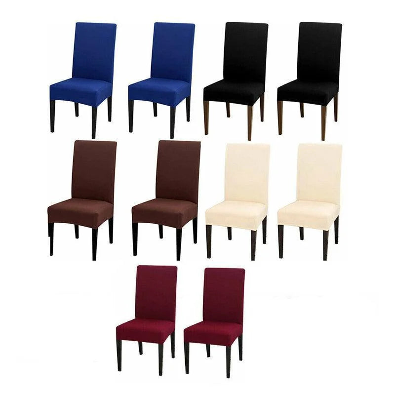 6X Stretch Chair Cover Seat Covers Spandex Washable Banquet