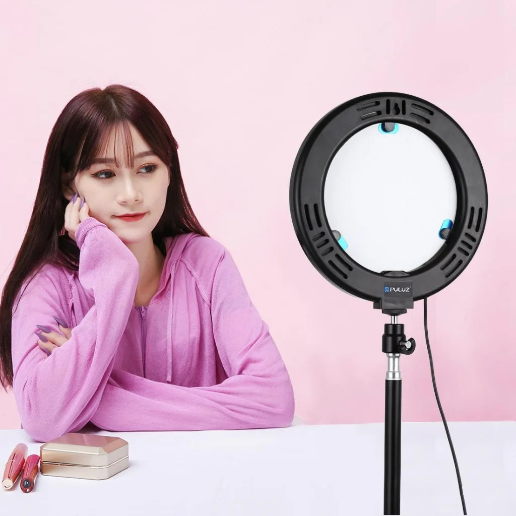 7.9 Mirror Light with Tripod & Usb 3 Modes Dual Colour