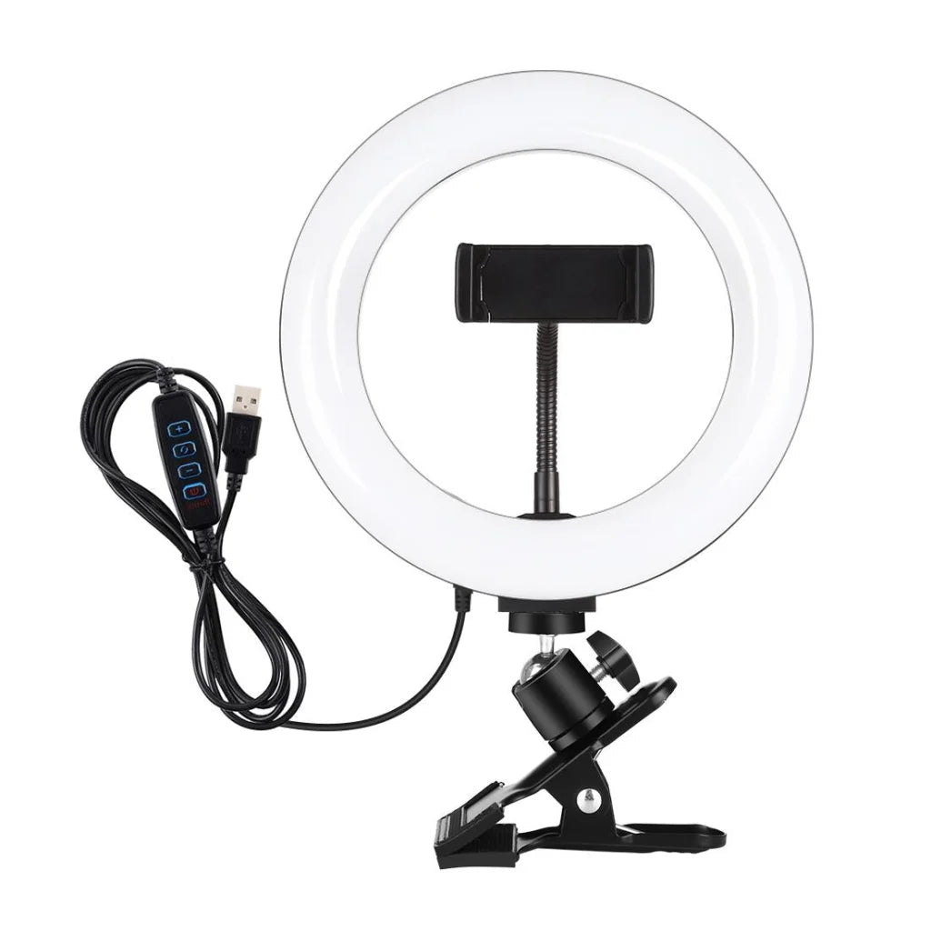 7.9 Ring Selfie Light with Dual Colour Led for Vlogging &