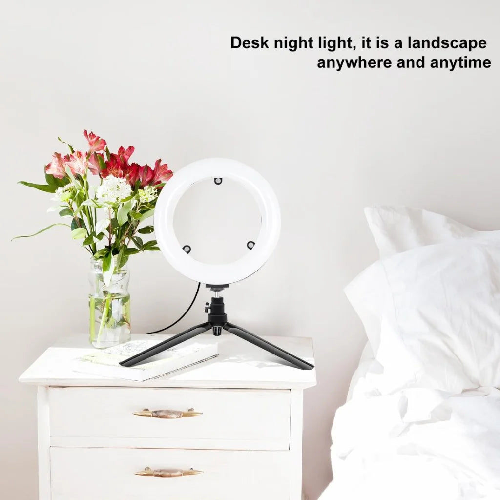 7.9 Usb 3 Modes Dimmable Dual Colour Led Ring Light