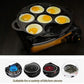 7 Cup Cast Iron Egg Frying