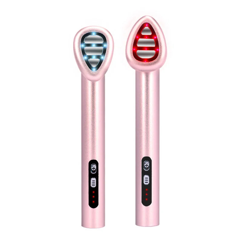 7-in-1 LED Facial Therapy Wand with 180 Rotatable Head &
