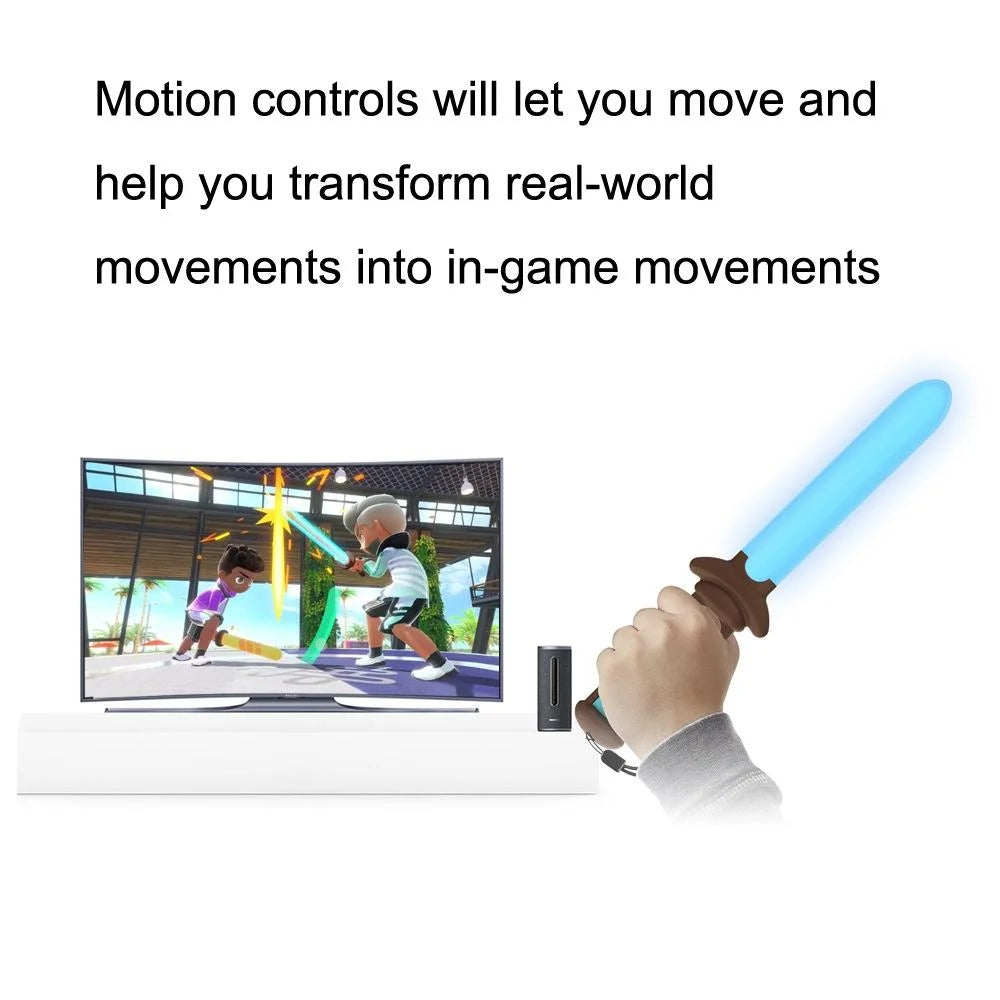 7-In-1 Sports Set For Nintendo Switch Lightsaber Leg Strap Tennis Racket Wrist Strap-1915197586340450306
