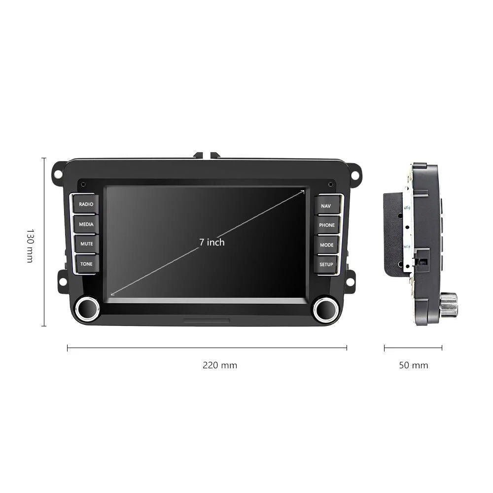 7 Inch Android Car Navigation Player For Volkswagen