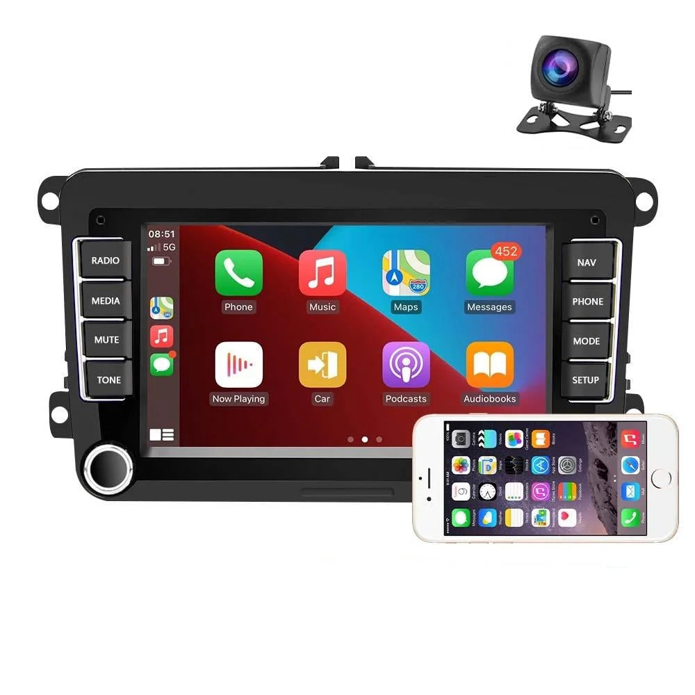 7 Inch Android Car Navigation Player + Wireless Carplay