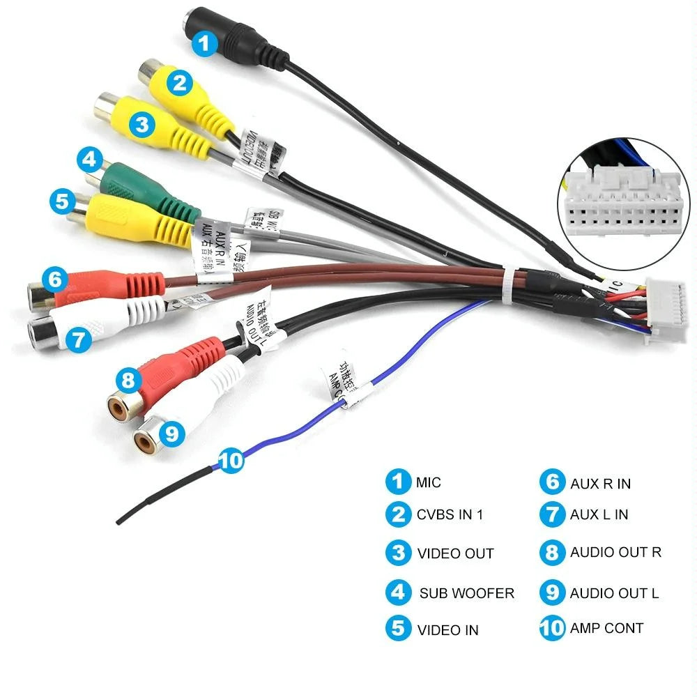 7 Inch Android Car Navigation Player With Wireless Carplay